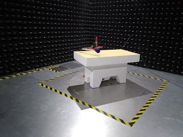 Precision-Controlled EMC Testing Turntable for Devices