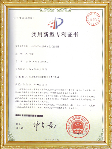 实用新型专利证书（一种旋转台支持轮加载试验装置）-徐鑫.JPG