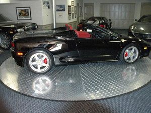 Premium 360&deg; Car Showroom Turntables | Pin-Gear Technology