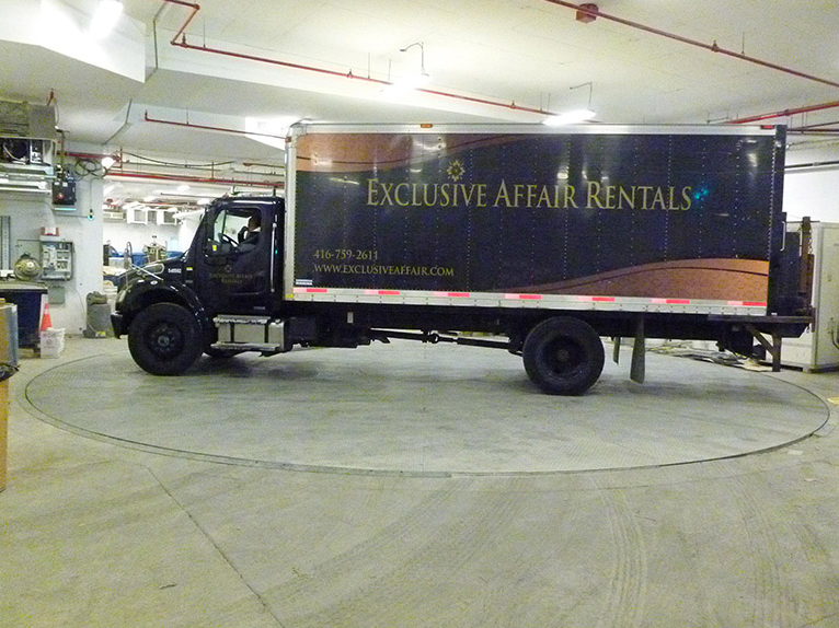 Heavy Vehicle Turntable