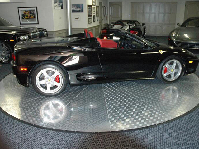 Car Spinning Platform