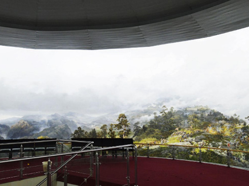 Rotating Sightseeing Platform