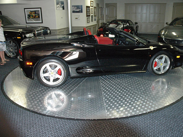 Reliable Garage Turntable for Car Parking