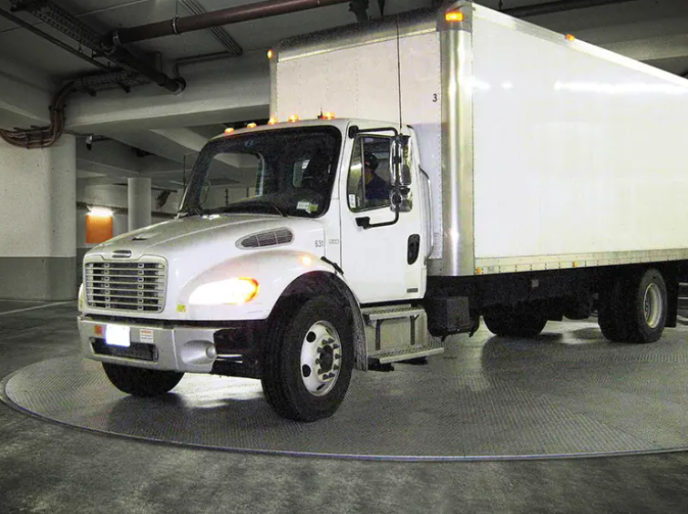 Heavy-Duty Lorry Turntable for Construction Sites
